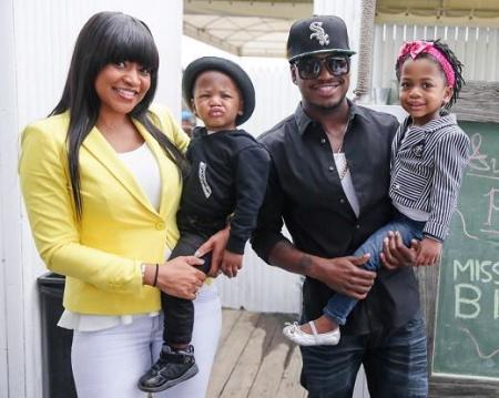 Ne-Yo and kids