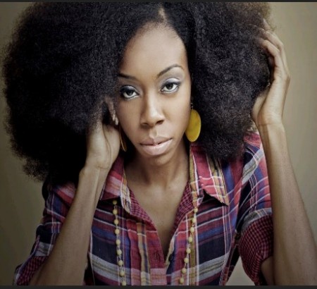 frustrated-black-woman, afro
